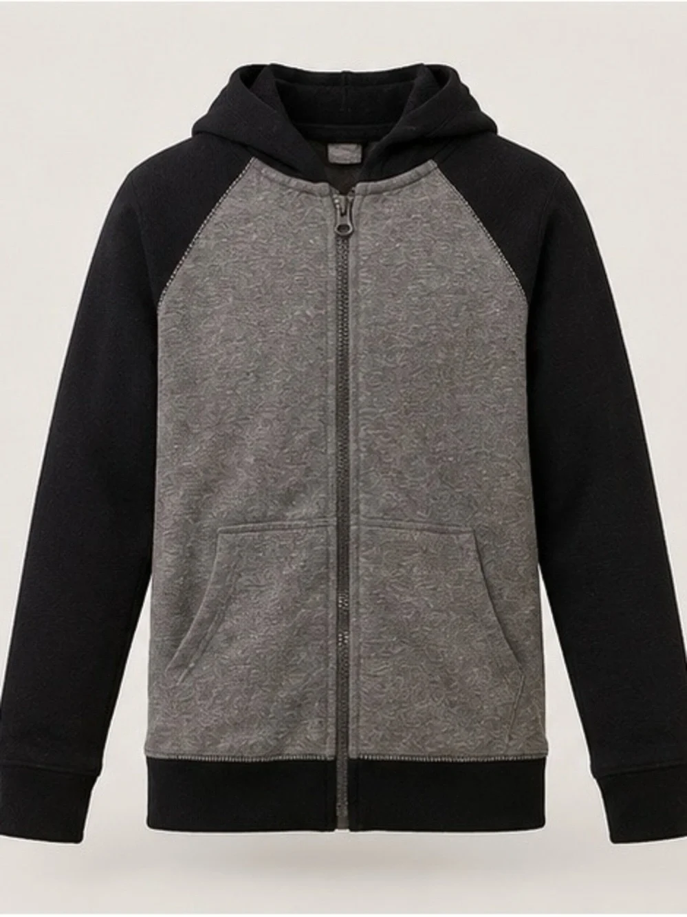 Cat & Jack Navy & Light Blue Zip-Up Hooded Jacket, Size 5T!
